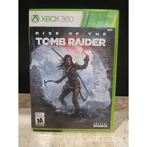 Rise of the Tomb Raider Xbox 360 Microsoft 2015 Action Adventure Game NTSC